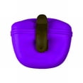 thumbnail image 1 of Portable Silicone Dog Treat Pouch with Waist Clip, Clip-On Training Container with Buckle Closure for Outdoor Dog Walking Training, 1 of 10