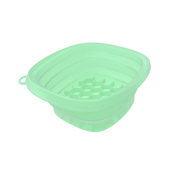 Portable Silicones Ice Bath Bowl Folding Basin For Face Care And Hot Weather