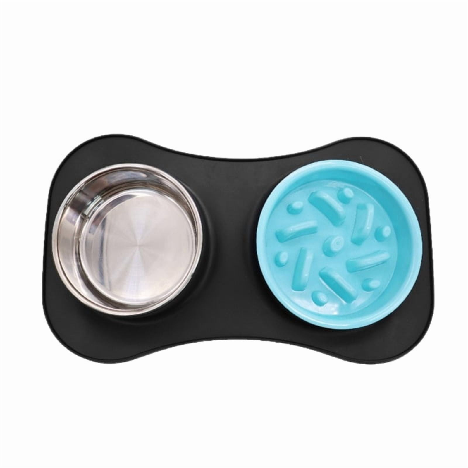 Portable Silicones Pet Feeders Slow Food Dog Bowl Foldable Antislip Cats Bowl for Outdoor Travel Pet Supply