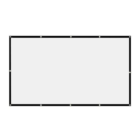 Portable Simple Projector Curtain Set HD Display Screen Household Bedroom Decoration ,Wrinkle-Free Outdoor Projector Screen