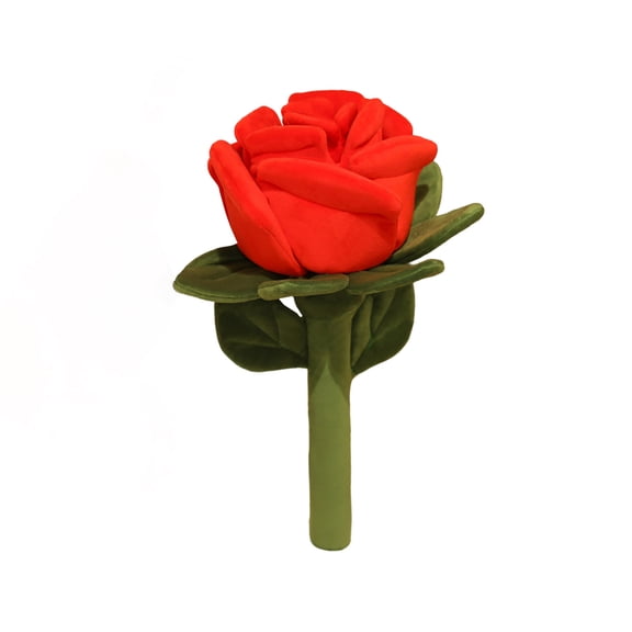 Portable Simulation Rose Fabric Plush Toys For Parent-Child Interaction, Commemorative Decoration And Gift Giving, Suitable For S And Children As Play And Collectible Items