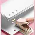 thumbnail image 1 of Portable Single Hole Paper Punch 6mm Round Opening Max 10 Sheet Capacity Lightweight Craft Binding Tool, 1 of 6