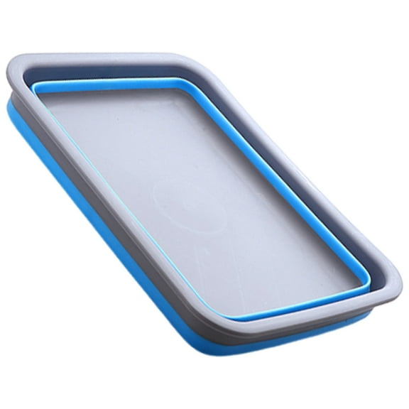 Portable Sink Foot Bucket WashbaLeakproof Folding Pool Foot Tub Portable Foldable Foot Basin for Travel Camping Outdoor