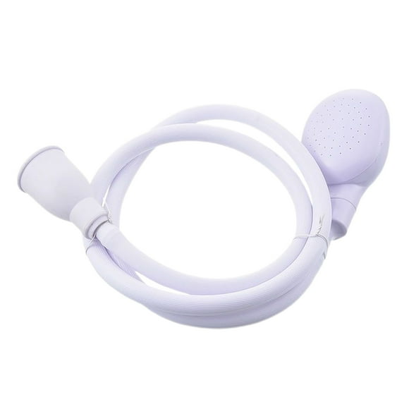 Portable Sink Hose Faucet Sprayer - Handheld Shampoo Sprayer with Rubber Hose for Pets, Hair Washing & Vegetable Rinsing - Adjustable Utility Sink Sprayer for Kitchen & Bath