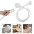 thumbnail image 1 of Portable Sink Hose Faucet Sprayer, Shampoo Sprayer Handheld Hose Faucet Shower Head Spray Hose for Bathing Baby, Pets, Washing Hair, Rinsing Vegetables (White), 1 of 10