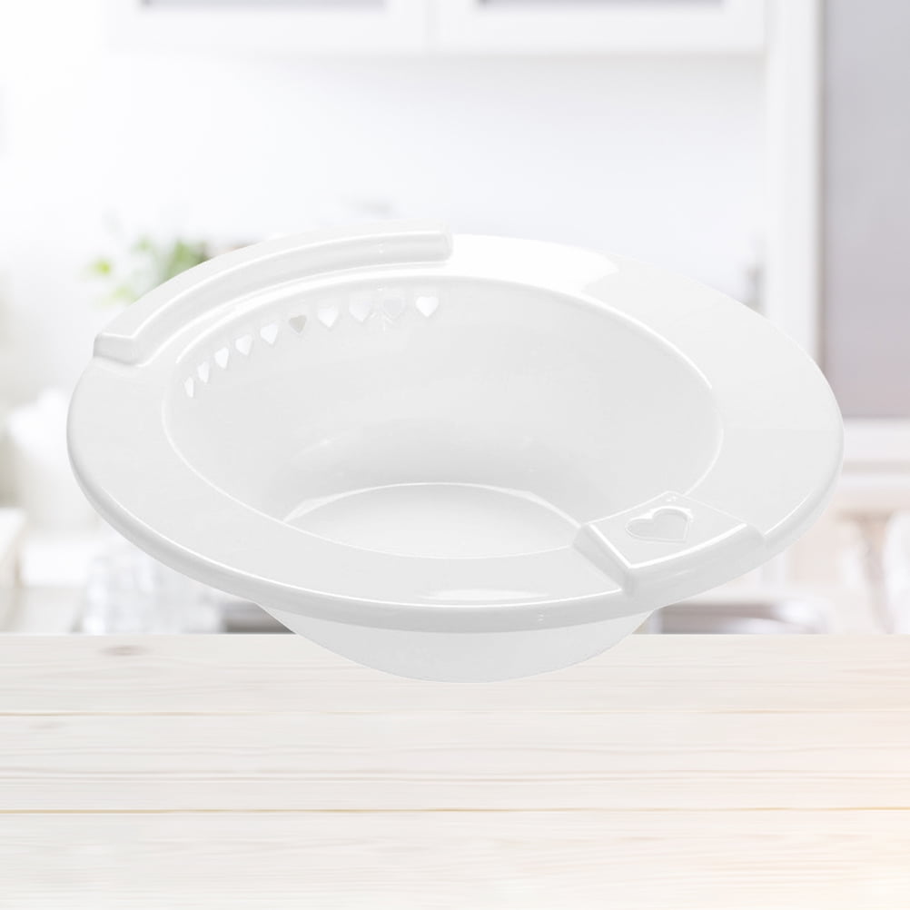 Portable Sitz Bath Toilet Soaking Bath OvertheToilet Hip Bath for