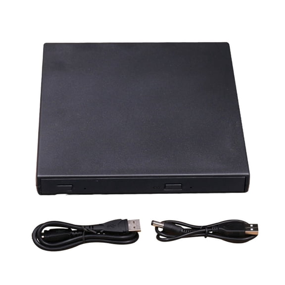 Portable Size & Play External Drive USB 2.0 Burner CD+RW DVD Reader ROM CD Writer Suitable ,High Volume Speakers