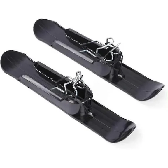 Portable Ski Sled Attachment For Strollers, Bikes, And Wheelchairs - Ski Plate Wheelblades For Outdoor Fun On Snow