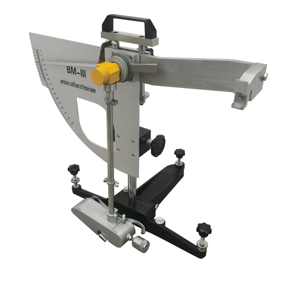 Portable Skid Resistance Tester Alloy Cast Iron Base Road Friction Coefficient Testing Device