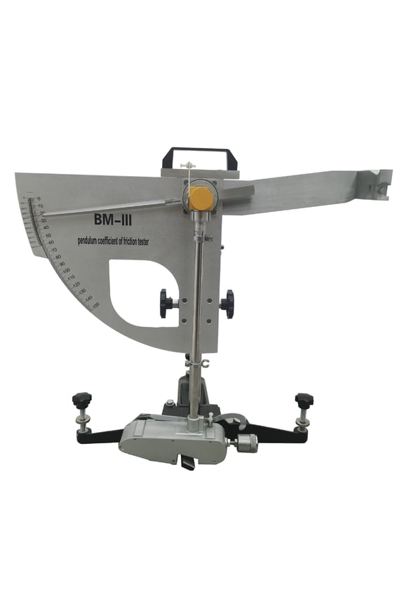 Portable Skid Resistance Tester Pendulum Friction Coefficient Measuring Instrument 508mm Scale Distance