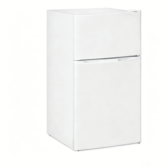 Portable Skincare Fridge with Double Door, Mini Beauty Fridge for Skincare Cosmetic Makeup, Small Cooler Refrigerator for Bedroom Office
