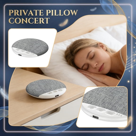 Portable Sleep Sound Machine with Multiple Soothing Sound Options for Relaxation and Improved Sleep Quality USB Rechargeable Design for Home and Travel Use