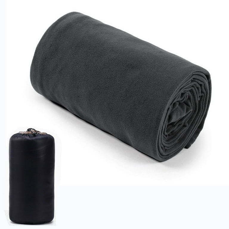 Portable Sleeping Bag Liner Microfiber Fleece Travel Sheet Sleep