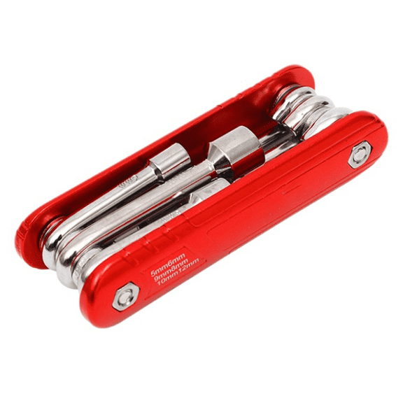 Portable Sleeve Tool Set, Folding Socket Wrench, Multifunction Household Tools Outdoor