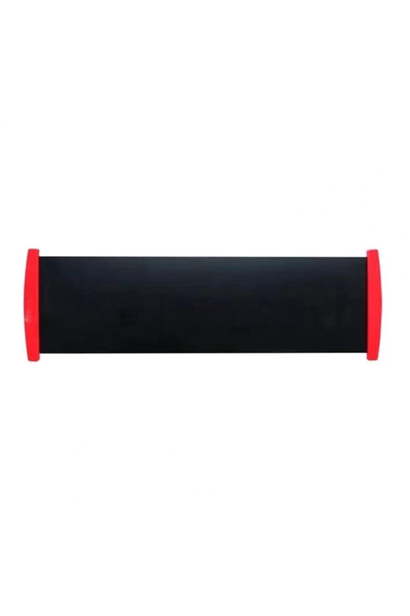 Portable Sliding Board Trainer For Hockey & Skating - Multi-Surface Glide Mat With Non-Slip Shoe Covers, Balance & Core Strength Equipment For Home Gym, HIIT, Cardio And Off-Ice Training