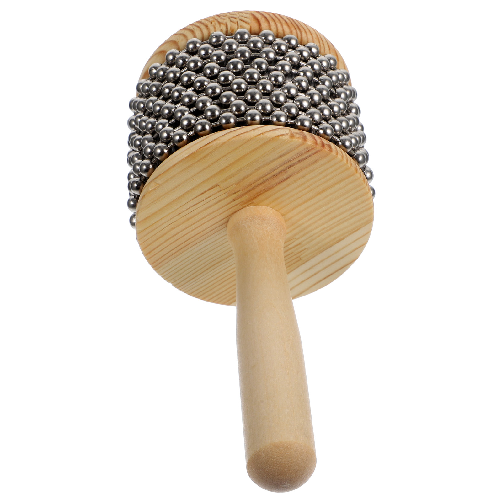 Portable Small Cabasa Toy Kids Percussion Toy Handle Musical Cabasa