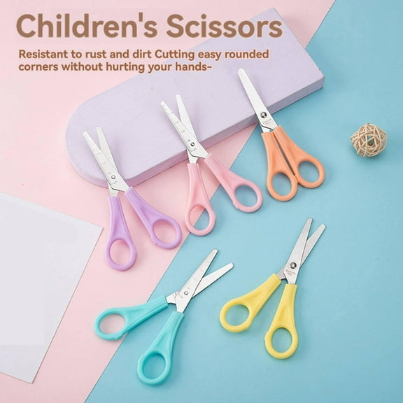 Portable Small Precision Craft Scissors Sharp Stainless Steel Blades Compact Handheld Cutting Tool For DIY Scrapbook Draft Work
