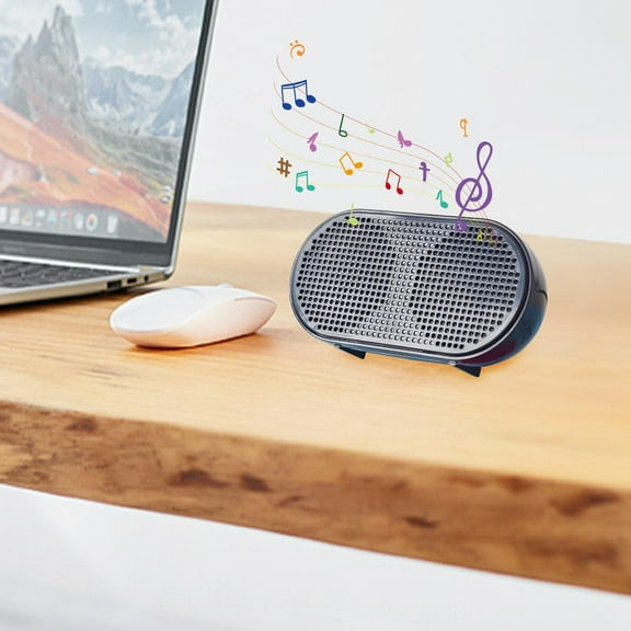 Portable Small Speaker Mini Small Appliance New Small Audio Desktop Space Saving Computer USB Speaker