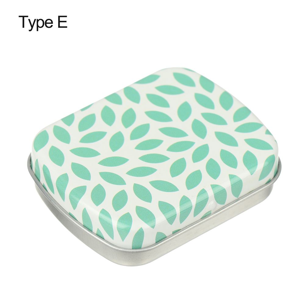 Portable Small Storage Home Organizer Empty Tins Container Kit