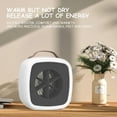 thumbnail image 1 of Portable Small Sun Heater Small Mini Home Office Desktop Under The Table 6-inch Electric Heater Small Sun,by Fanshiluo, 1 of 9