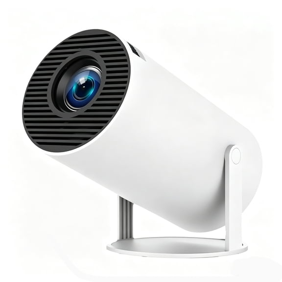 Portable Smart Multimedia Projector, Wi-Fi 6, BT 5.0, Screen Mirror, Outdoor Home Theater
