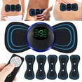 thumbnail image 1 of Portable Smart Pulse Massager Sticker For Back and Neck Full Body Muscle Stimulator Pain Relief Device, 1 of 12