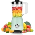 thumbnail image 1 of Portable Smoothie Blender, Max 1000W Personal Blender For Shakes And Smoothies, 12Pcs Coffee Grinder And Countertop Blenders Combo For Kitchen, Non-Bpa（Green）, 1 of 6