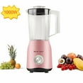 thumbnail image 1 of Taotanxi 1000W Smoothie Blender, Personal Blender for Shakes, Coffee Grinder Combo, 12-Piece Set, Non-BPA, Pink, 1 of 5