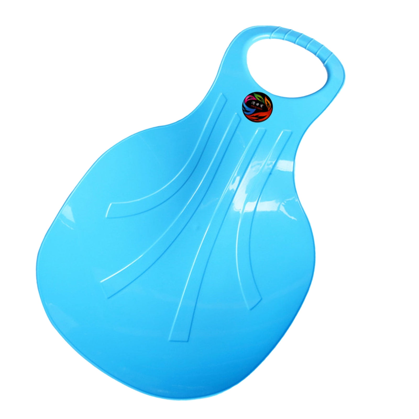 Portable Snow Sled Board for Kids Outdoor Winter Plastic Skiing Boards