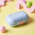 thumbnail image 1 of Portable Soap Dish with Cover Leakproof Travel Soap Holder for Shower Gym Camping Outdoor Activities Drainage Design Prevents Mess Easy Clean Compact, 1 of 3