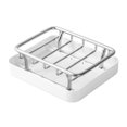 thumbnail image 1 of Portable Soap Holder For Sink Countertop Travel Sponge Dish Tray Stainless Bathroom Kitchen Storage, 1 of 7