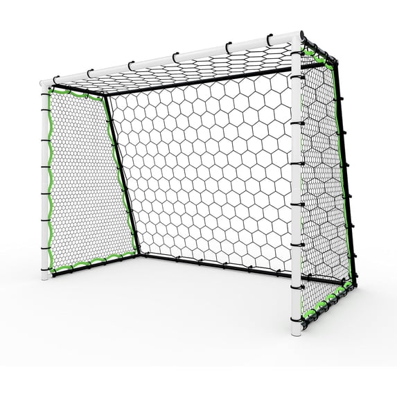 Portable Soccer Goal Set - Includes 12 x 6 FT and 6 x 4 FT Goals with ...
