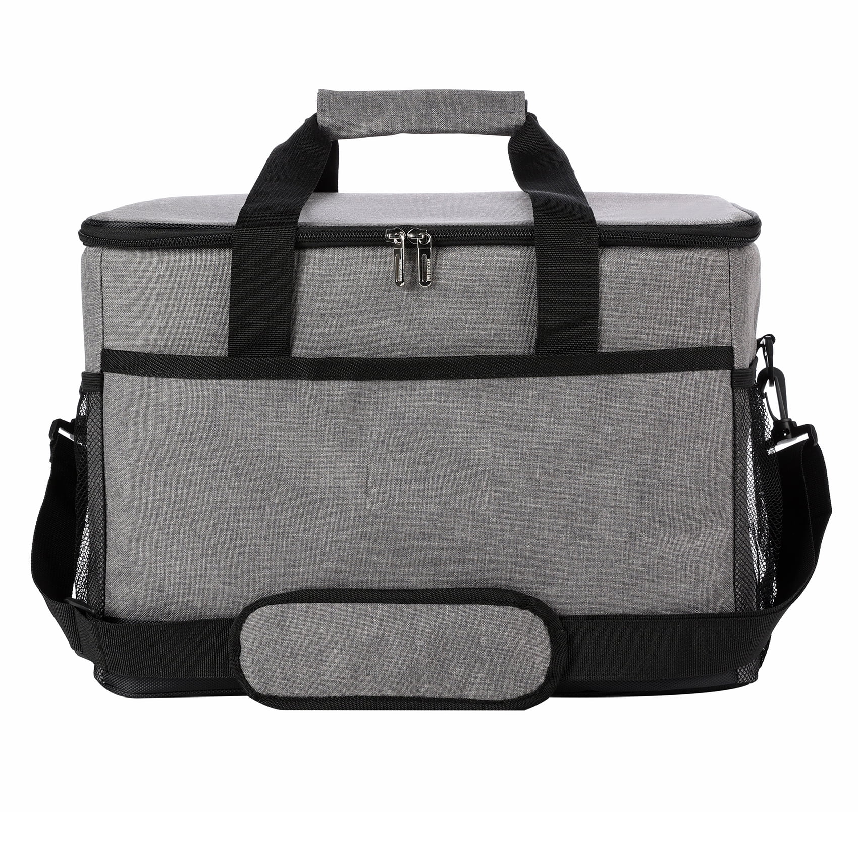 Portable Soft Cooler Bag - 24/60 Cans Insulated Camping Cooler, Leakproof Beach Cooler for Drink, Large Collapsible Soft Sided Cooler for Picnic, Lunch, BBQ, Travel, Outdoor, Road Trip, Ice Chest
