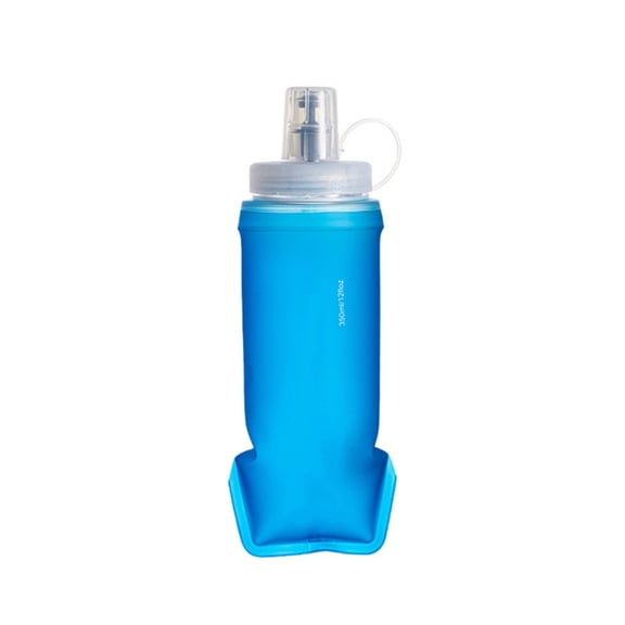 Portable Soft Flasks Folding Water Bottle Handheld Soft Water Bottle for Outdoor Running Cycling Climbing