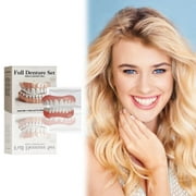 Portable Soft Silicone Denture Repairing Kit Reusable Nature Comfortable Temporary Kit for Women and Men,Suitable for All Occasions 1PCS