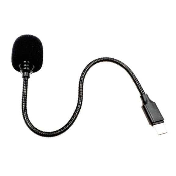 Portable Soft Tube Microphones USB C Connection Universal Compatibility For Streaming Conferencing Recording
