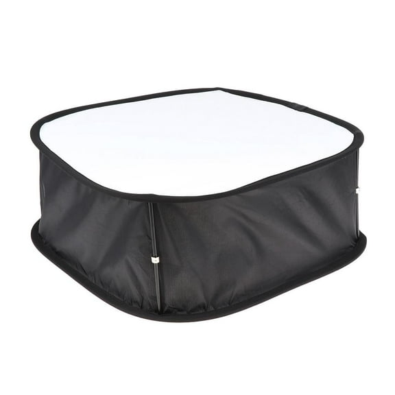 Portable Softbox Diffuser For YN600L II YN900 Led Video Light Panel Foldable Soft (Black)