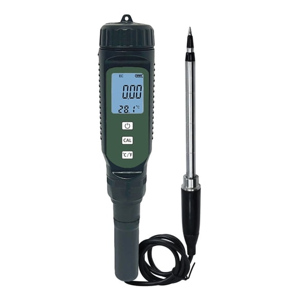 Portable Soil Tester with Digital LCD Display Multi-Function Tool for Measuring Soil & Nutrients (Ideal f
