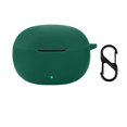 thumbnail image 1 of Portable Soild Color Dustproof Anti-drop Silicone Earbuds Headphone Protective Case Charging Box Sleeve Wireless Earphone Shell DARK GREEN, 1 of 8