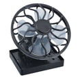 thumbnail image 1 of Portable Solar Fan with Clip for Travel and Outdoor Activities No Battery Needed Gray, 1 of 1