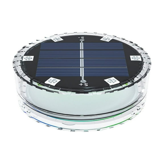 Portable Solar Floating Pool Lights with Suction Cup Solar Submersible LED Light IP68 Submersible Pool Lights, Remote-Controlled