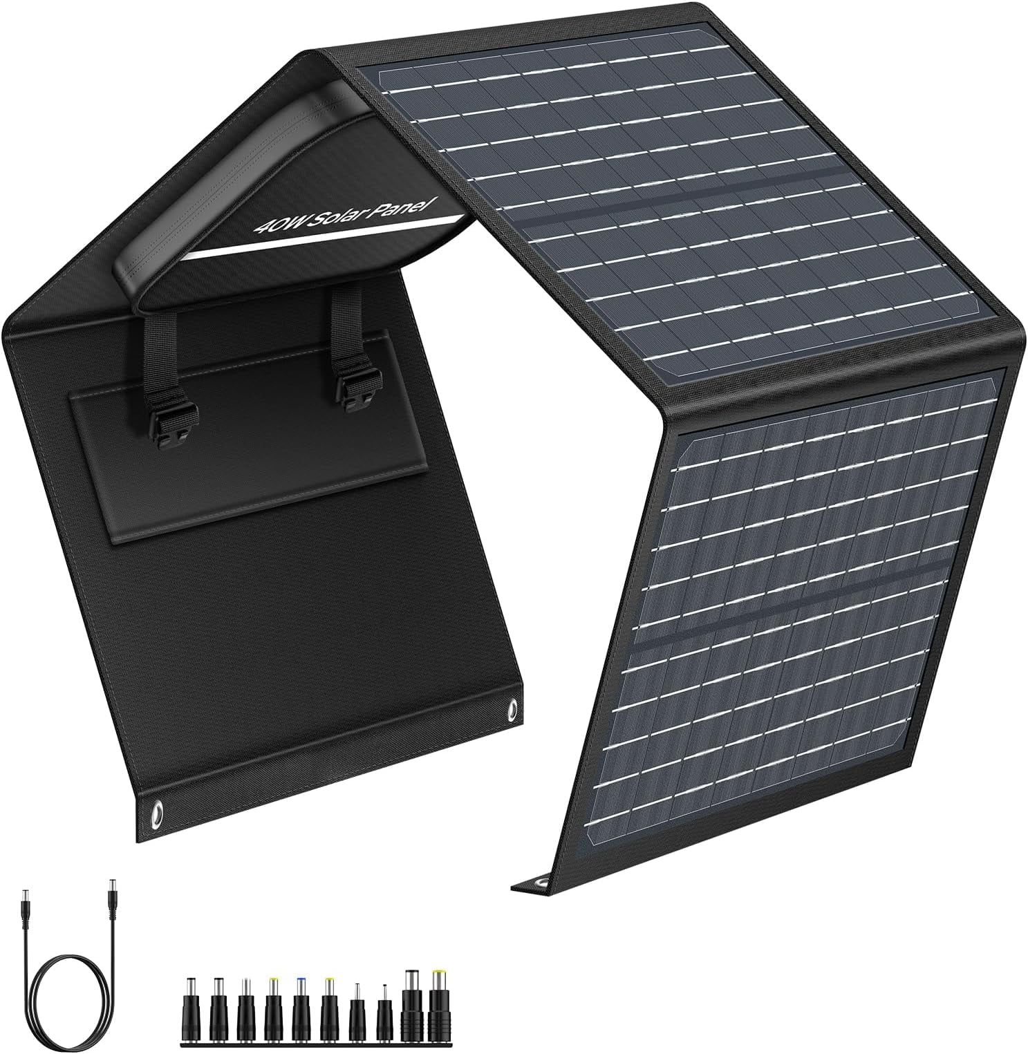 Portable Solar Panel 40W Foldable Solar Panel for Portable Power ...