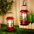 thumbnail image 1 of Portable Solar Powered Lantern with USB Charger, 3 Power Supply Modes, Collapsible, 1 of 9