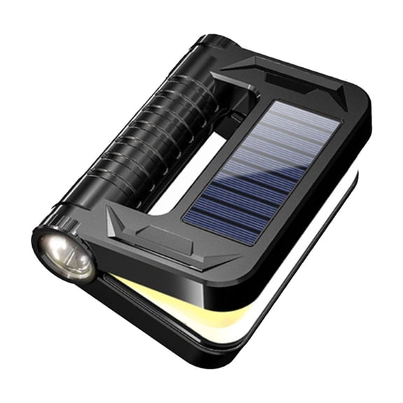 Portable Solar-Powered Outdoor Searchlight for Camping, Hiking, and Emergency Lighting, Multi-Functional Folding Lantern for Adventure & Outdoor Activities