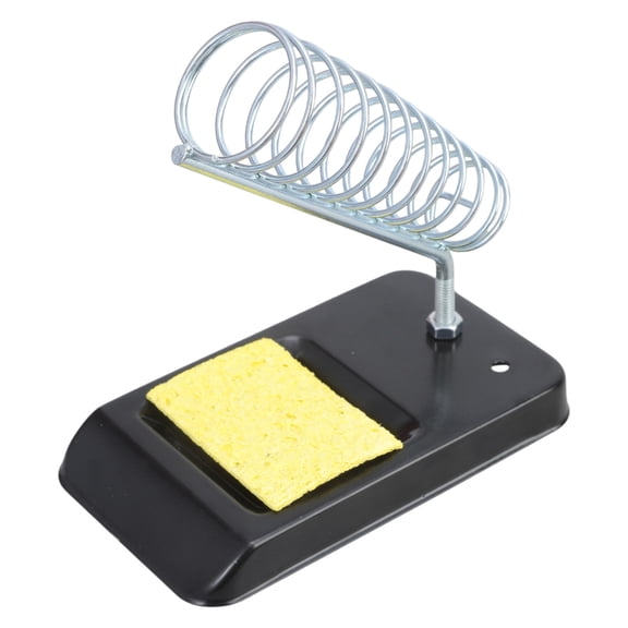 Portable Soldering Iron Stand Spring Holder Station Solder Sponge Metal Soldering Station Rework Tool