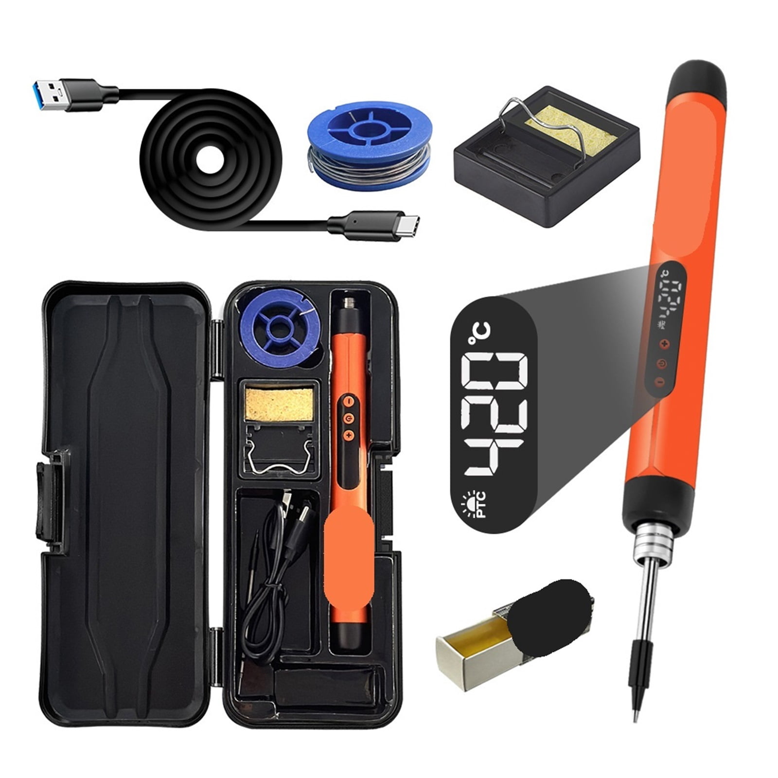 Portable Soldering Iron Wireless Electric Soldering Iron Fast Charging Lithium Battery Solder Iron