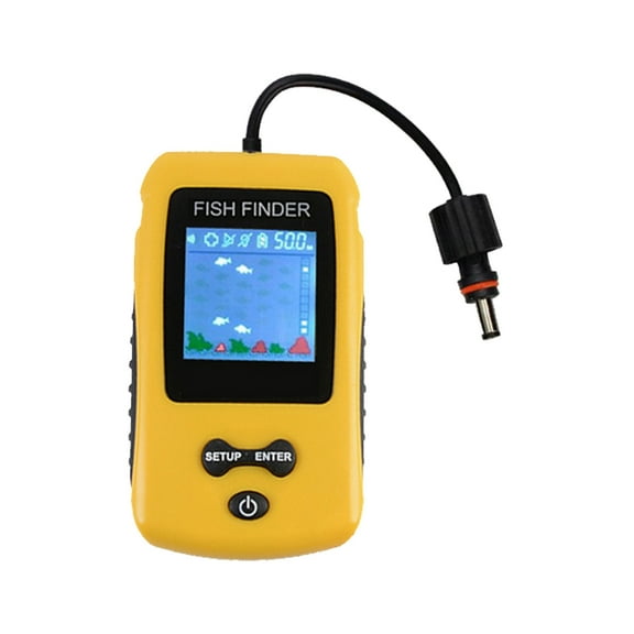 Portable Sonar Fish Finders Handheld Fish Finders with Depth Readout Fish Alarm
