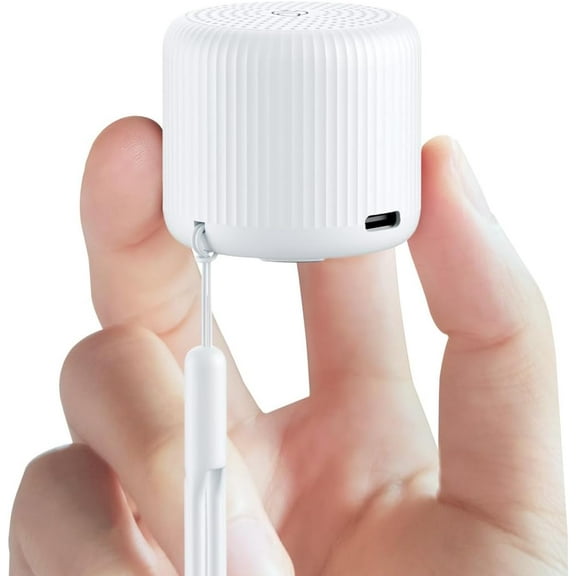 Portable Sound Machine for Baby Adults, Travel Sound Machine,15 Non-Looping Sound Timer and Memory Play, Mini White Noise Machine for Sleeping Office Privacy Travel Gift