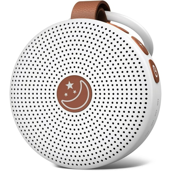 Portable Sound Machine Mini White Noise Machine Baby S Brown Noise Machine with 30 Soothing Sounds for Kids Adults Dogs Auto-Off Timer 32 Volume Levels Sleep Machine for Home Office Privacy