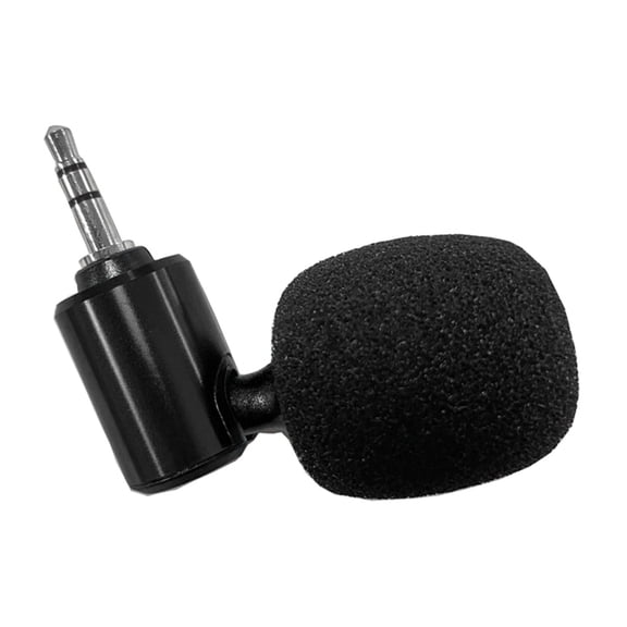 Portable Sound Microphone 3.5mm Miniature Camera Microphone External Camera Microphone for Interviews Vlog